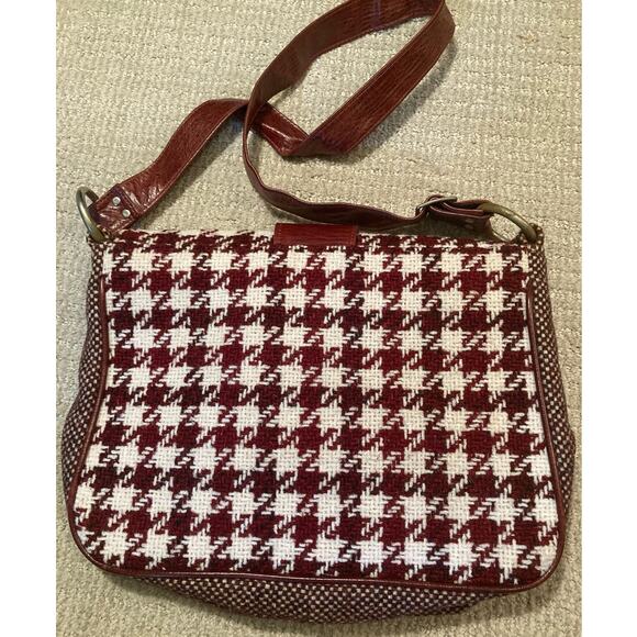 VINTAGE Auto Car Upholstery Crossbody Bag ~ Kim White ~ Chevy Blazer 1975 ATX - Picture 7 of 10